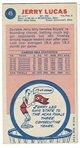 1969 Topps Basketball #45 Jerry Lucas - San Francisco Warriors RC